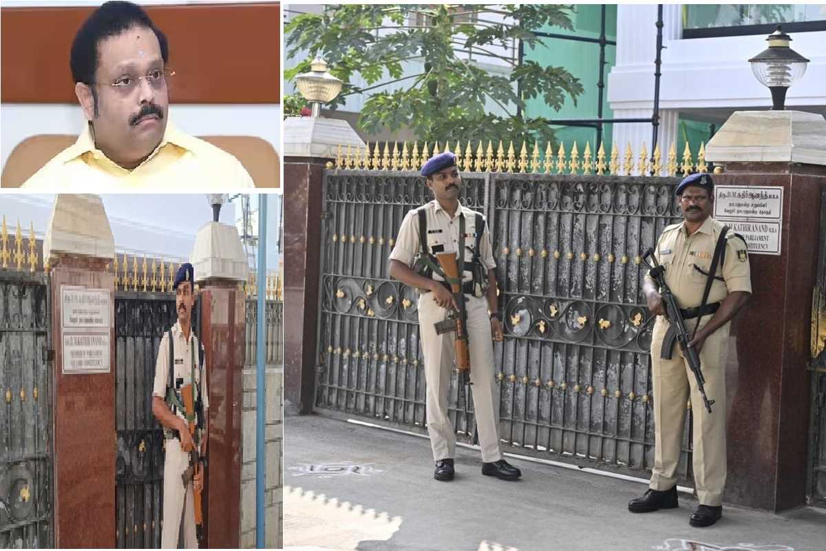 तमिलनाडु : वेल्लोर में डीएमके सांसद कथिर आनंद के ठिकानों पर ईडी रेड